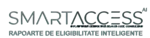 SmartAccess AI – simbol platformă verificare cod CAEN și eligibilitate