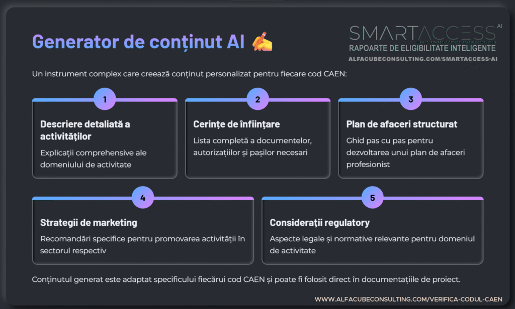 generator AI de continut